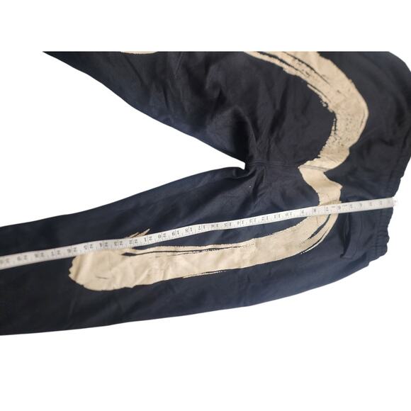 Evisu Heritage Sweatpants Brushstroke Logo Joggers Mens XXL Streetwear Lounge - Picture 4 of 15